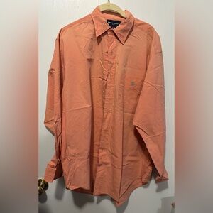 Ralph Lauren Men's Coral Button Down Shirt